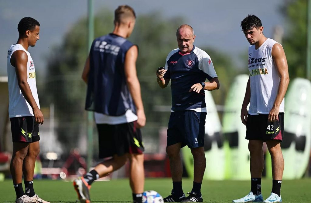 Salernitana, Martusciello ora lavora sulla difesa