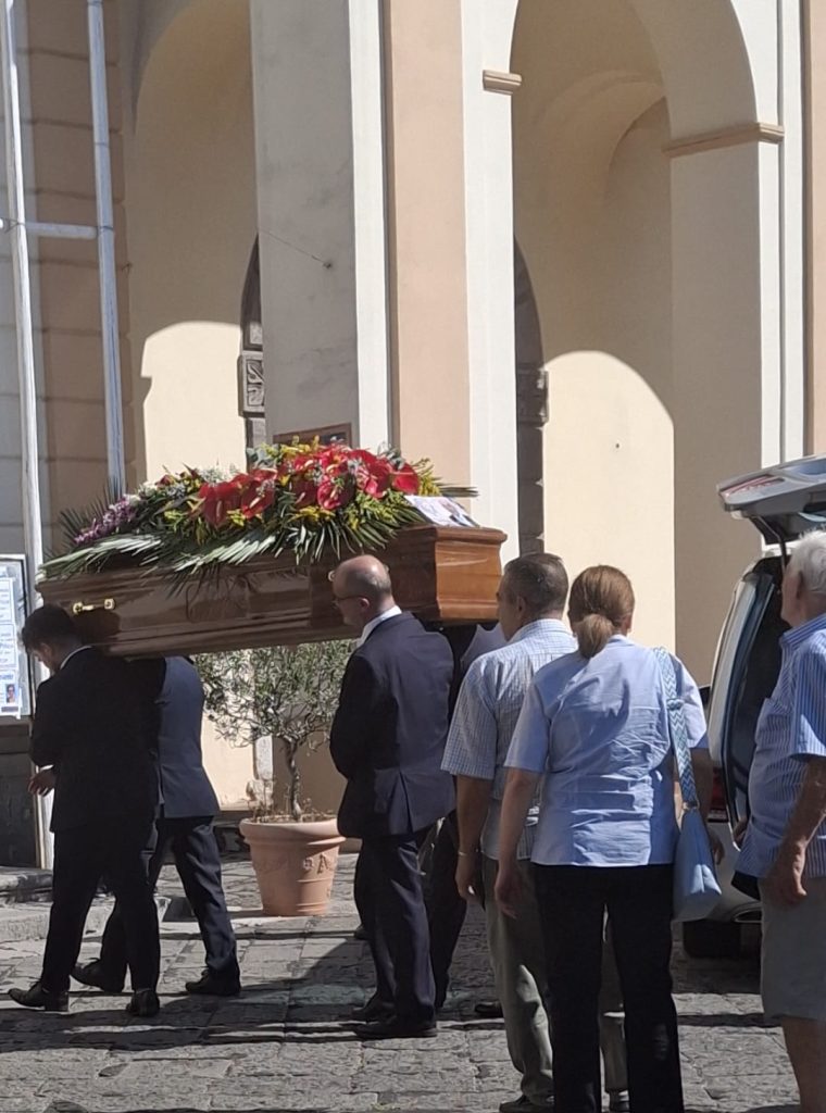 Nocera Superiore, l’ultimo saluto a Vincenzo Prete