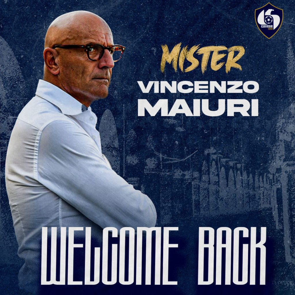 Cavese, l’ora di mister Maiuri