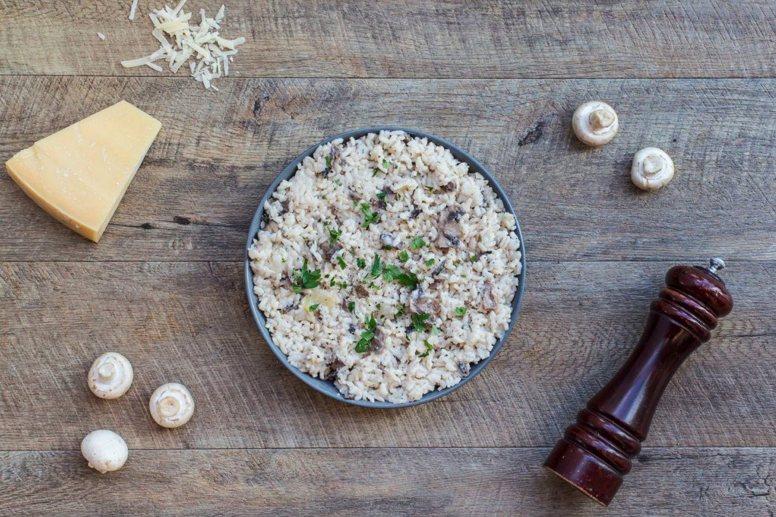 Risotto ai funghi La Città di Salerno