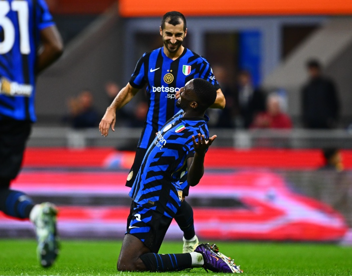 Inter-Torino 3-2, Thuram tripletta che fa volare i nerazzurri