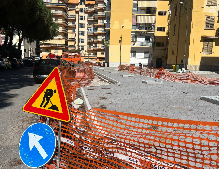Eboli, lavori al rione della Pace: residenti beffati