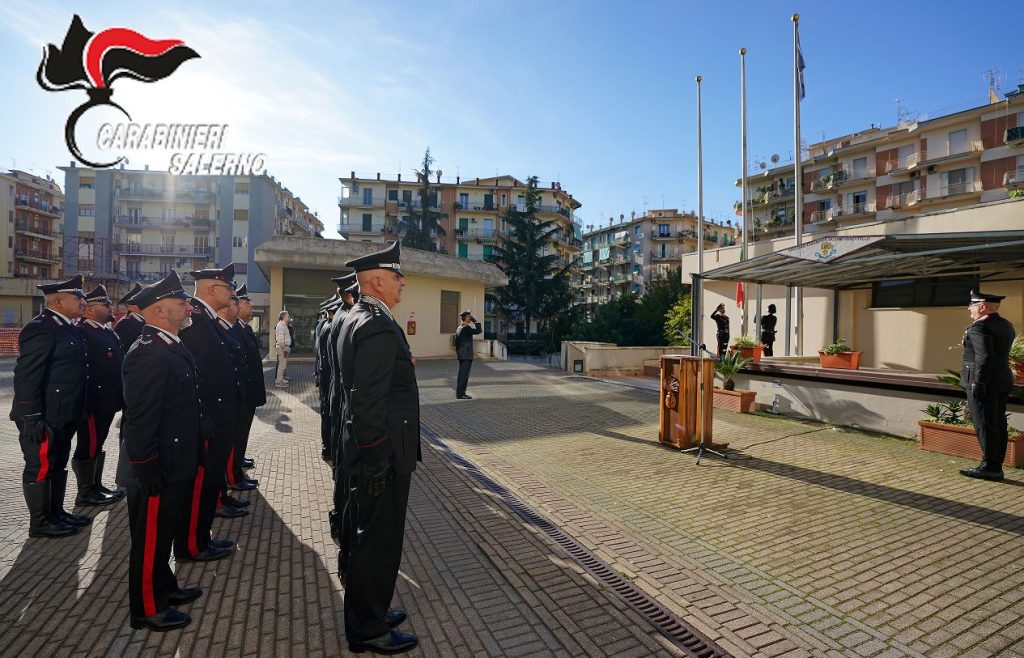 Salerno, commemorati i carabinieri caduti in servizio