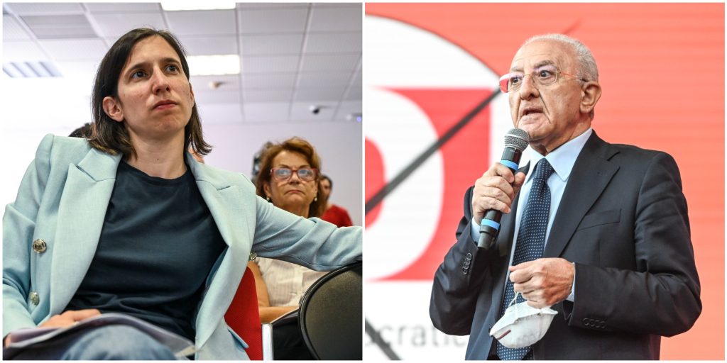 Terzo mandato De Luca, Schlein da Fazio: «Contraria alla legge»