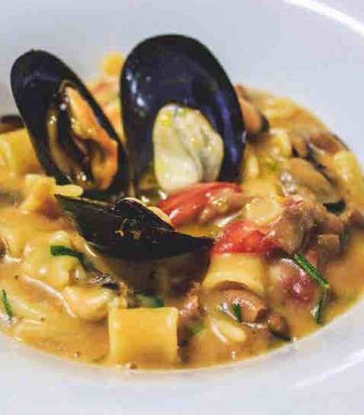 Pasta fagioli e cozze