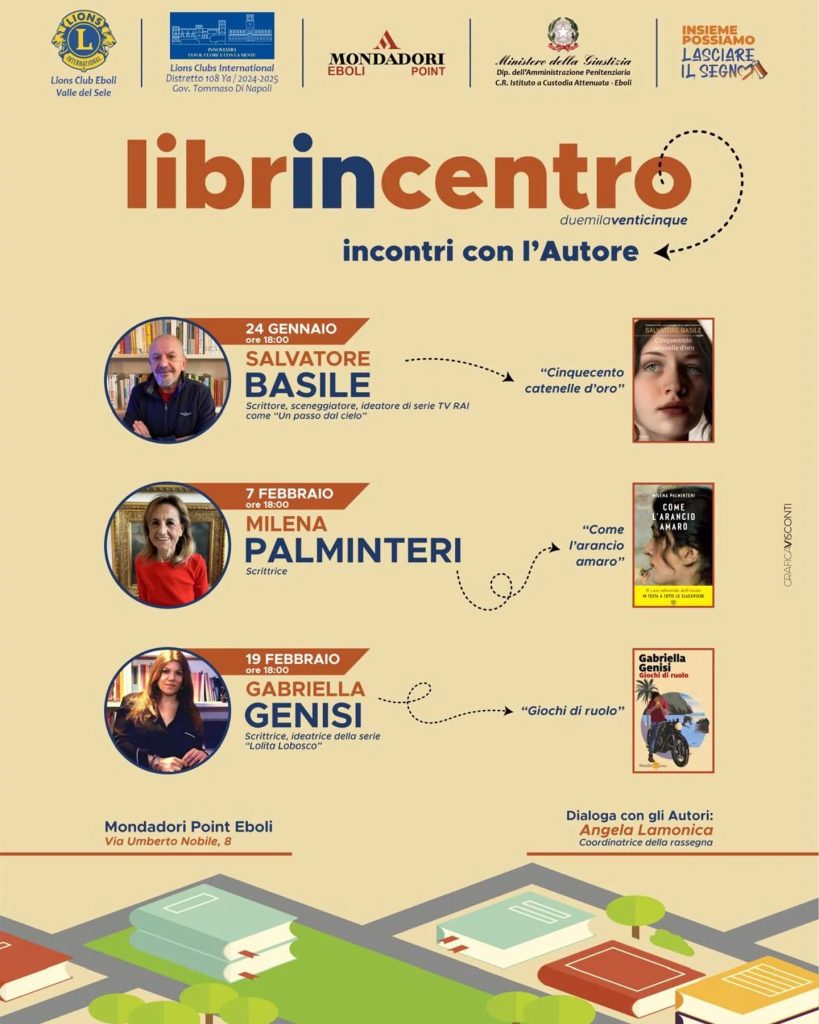 Eboli, al via “Librincentro”: incontri con l’Autore
