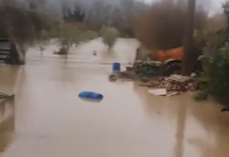 Maltempo nel Salernitano: esonda il Calore, allagamenti ad Altavilla Silentina e all’Università