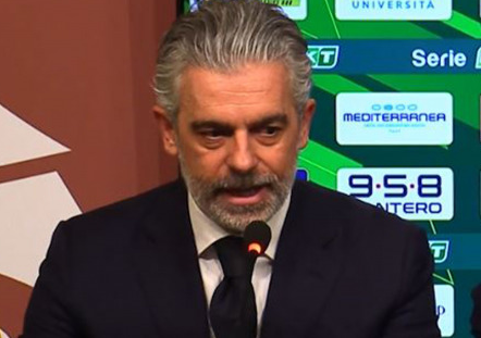 Salernitana, Valentini: «Barra dritta per la salvezza»