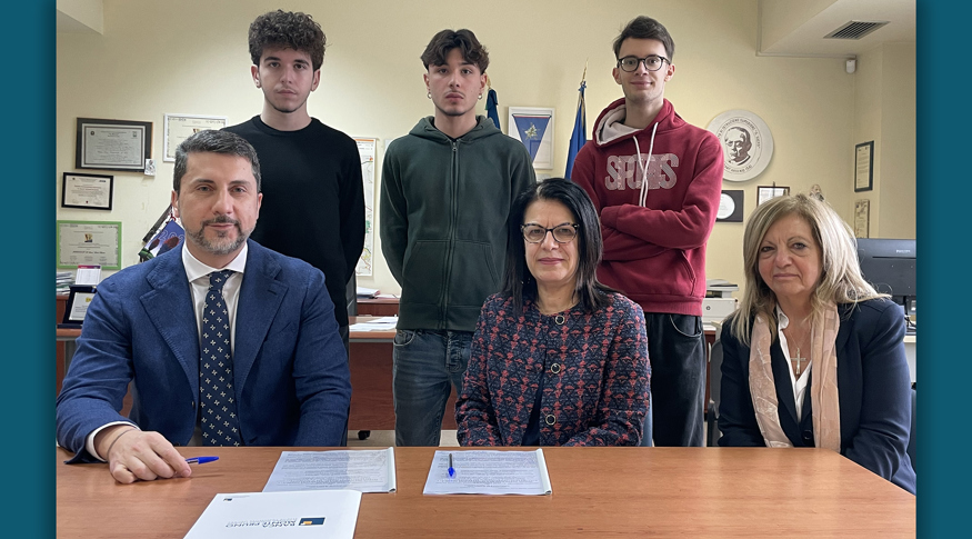 La Banca Monte Pruno investe sulla formazione dei giovani studenti dell’Istituto “A. Sacco” di Sant’Arsenio
