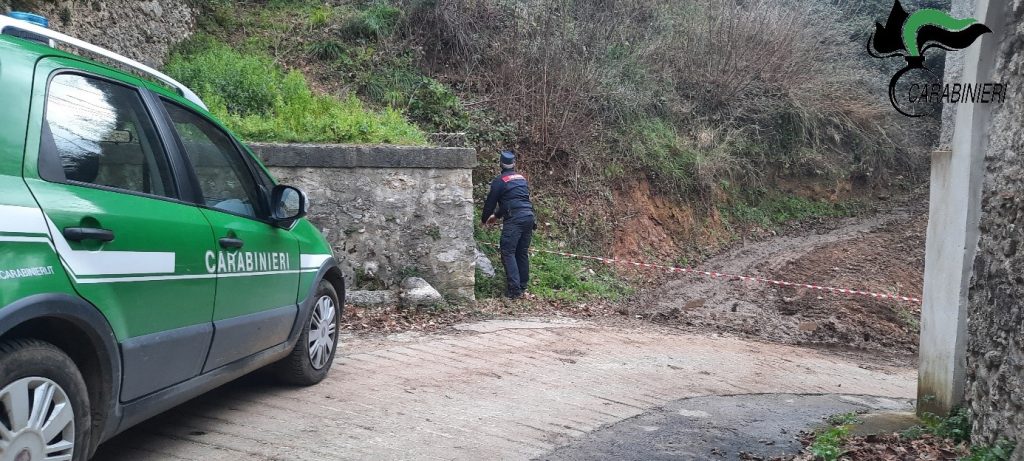 Tramonti, la Forestale scopre pista carrabile abusiva