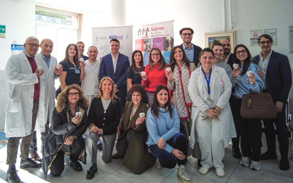 I giovani imprenditori di Confindustria donano il sangue al centro trasfusionale del Ruggi