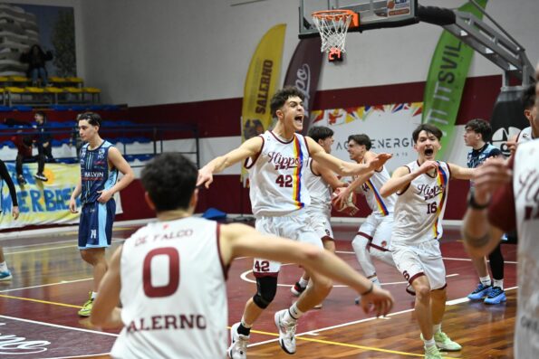 Hippo Basket Salerno, l’Under 17 d’Eccellenza strappa il pass per l’Interzona
