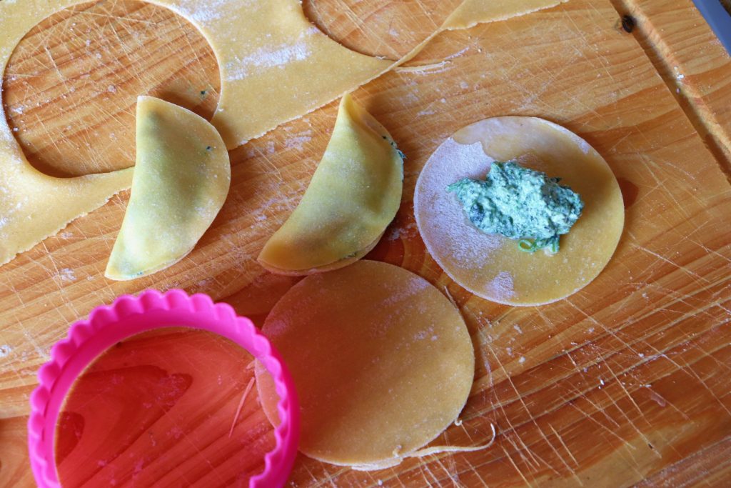 Ravioli di cicoria
