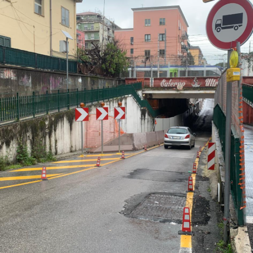 Salerno, tunnel senza fine: altra proroga al cantiere
