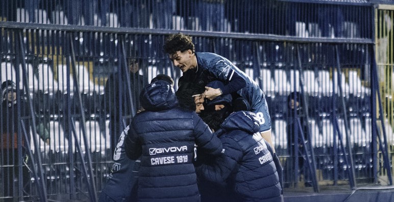 La Cavese si prende il derby con la Casertana