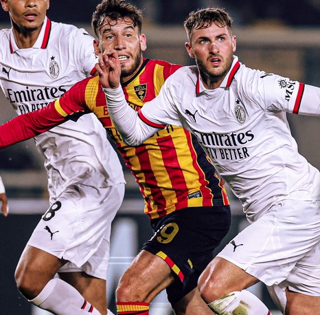 Il Milan rimonta il Lecce dopo il doppio svantaggio