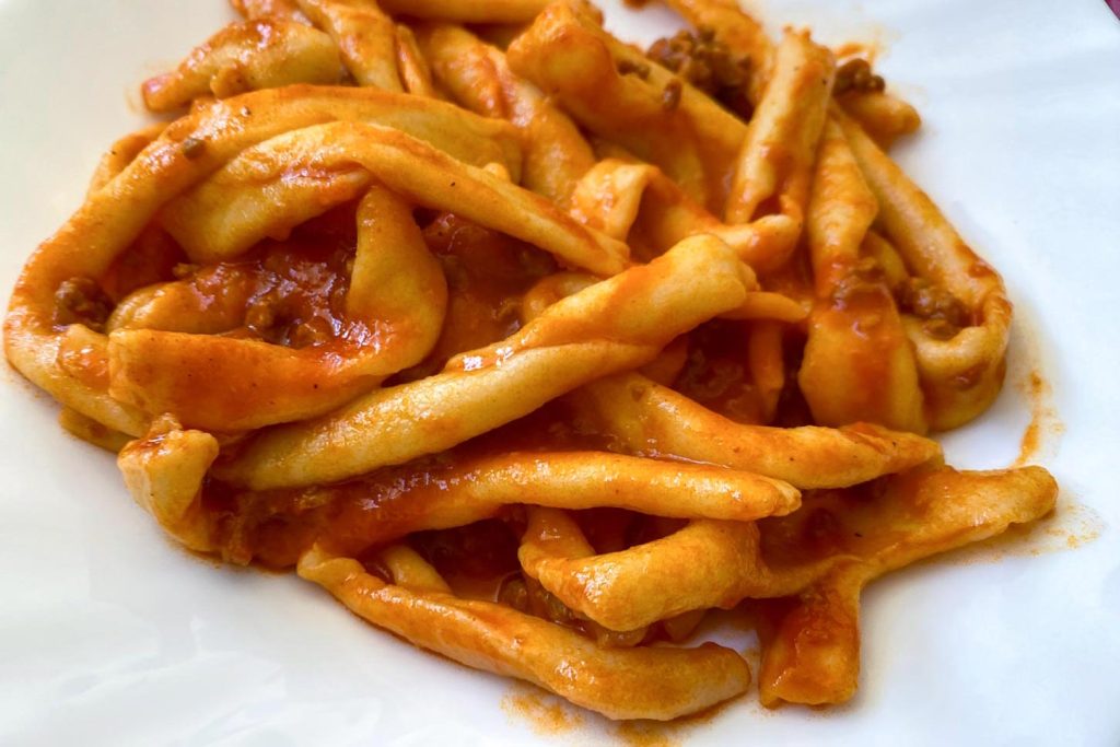 Fusilli al ragù di castrato