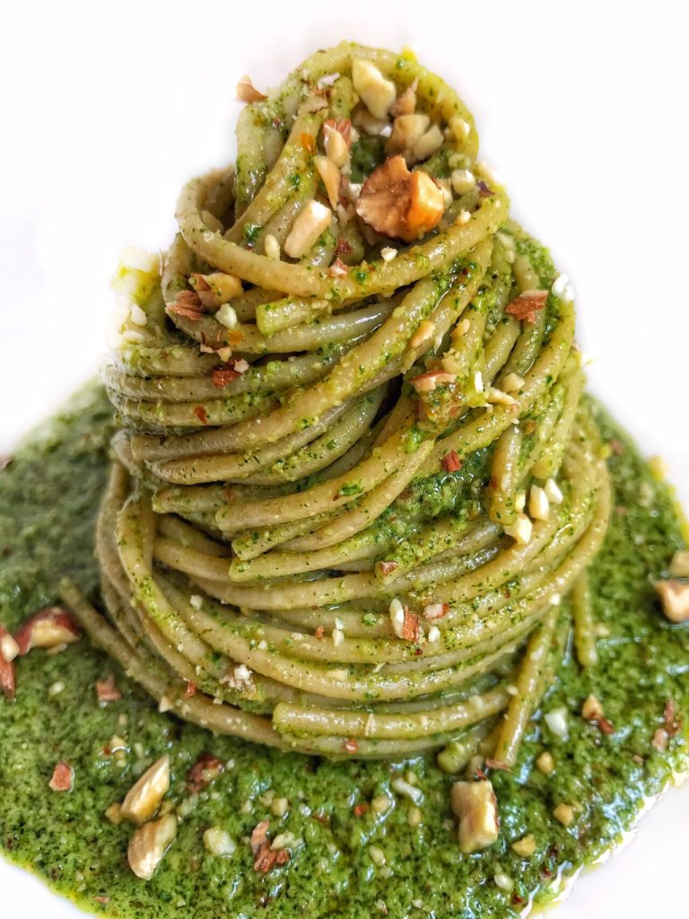 Pesto di rucola e mandorle