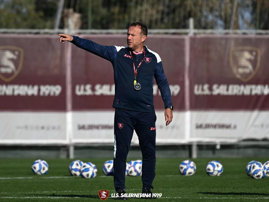 Salernitana, Valentini riparte da Breda