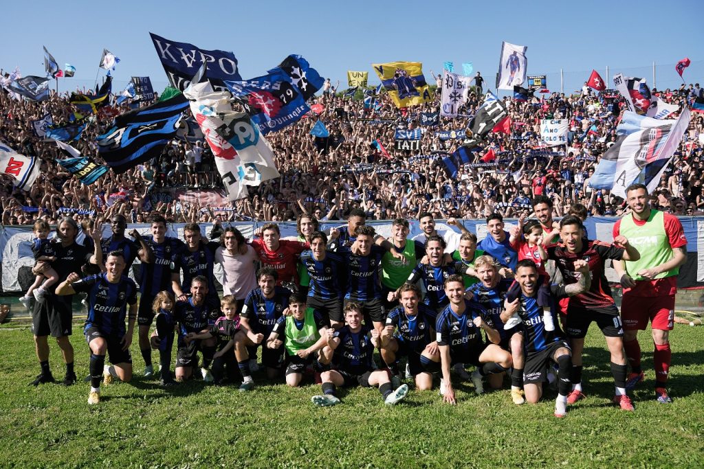 Pisa, è Serie A dopo 34 anni nonostante il ko a Bari
