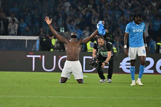 Può partire la festa, il Napoli è campione d’Italia