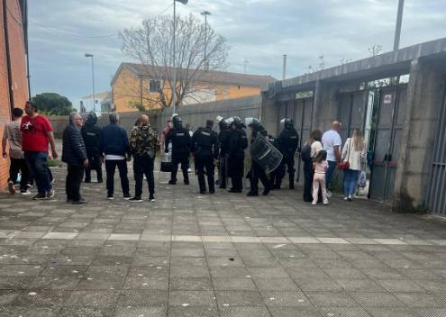 Eboli, scontri in via Cupe: chiesti sei Daspo