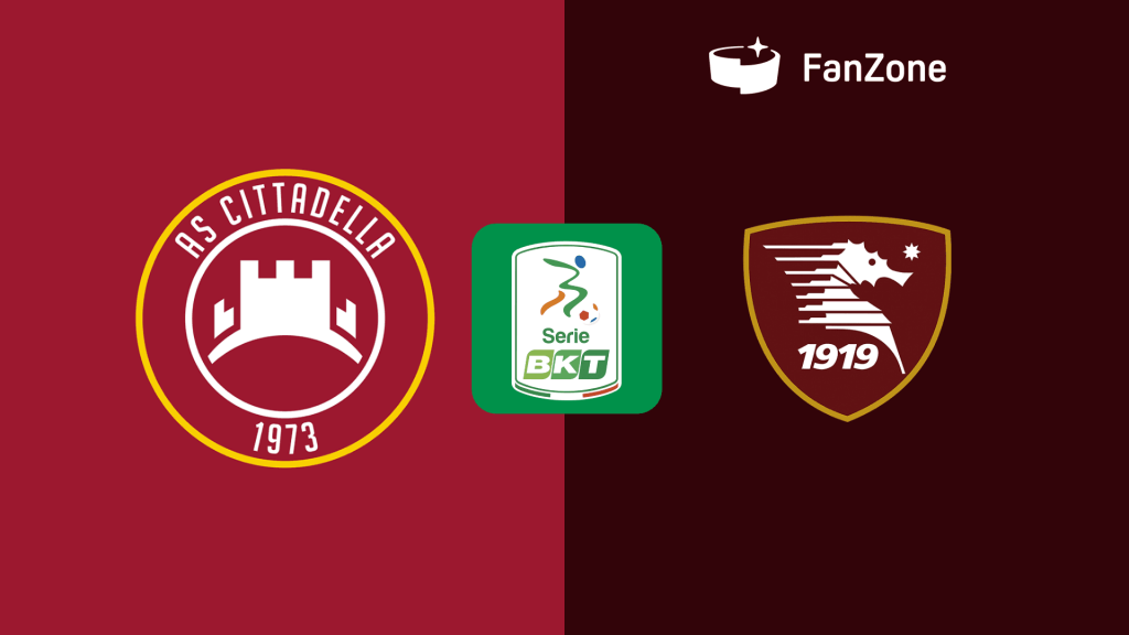 Cittadella-Salernitana, le formazioni ufficiali