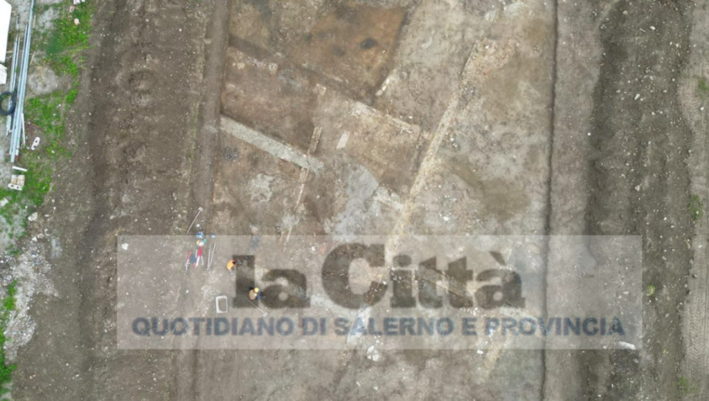 Salerno, spunta un antico edificio romano sotto l’ex Pastificio Amato