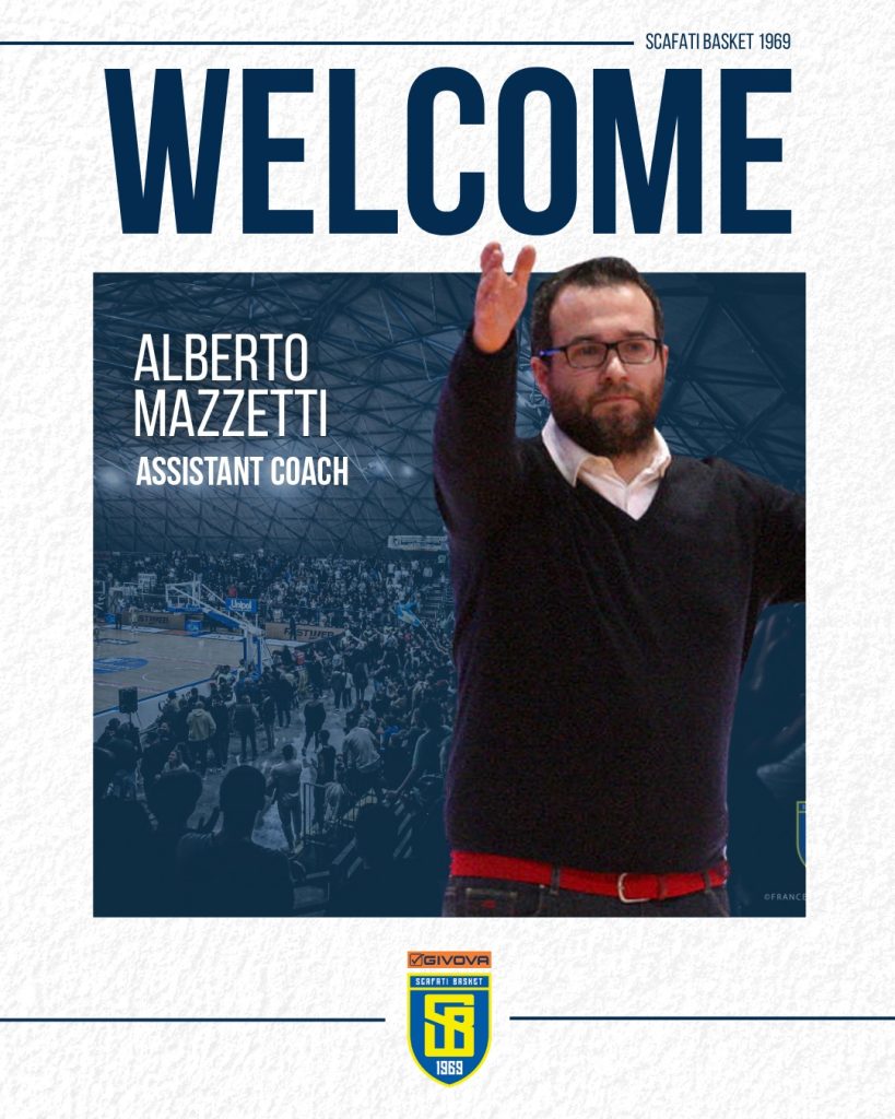 Givova Scafati, Mazzetti e il nuovo viceallenatore