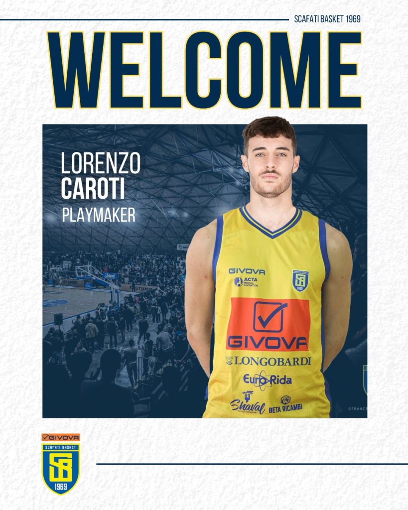 Givova Scafati, arriva il playmaker Caroti