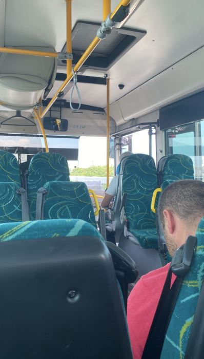 Sarno, bus senza l’aria condizionata: è polemica