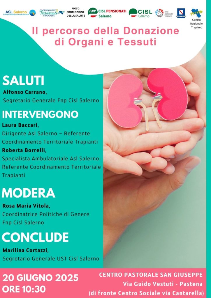 “Il Percorso della Donazione di Organi e Tessuti”