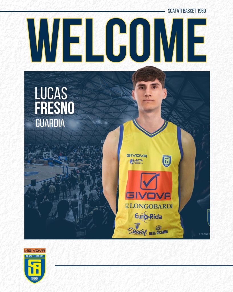 Givova Scafati, ingaggiato il giovane talento italo-argentino Lucas Fresno