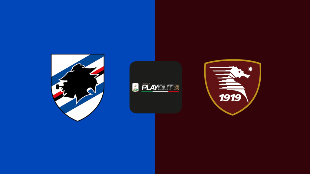 Sampdoria-Salernitana, le formazioni ufficiali