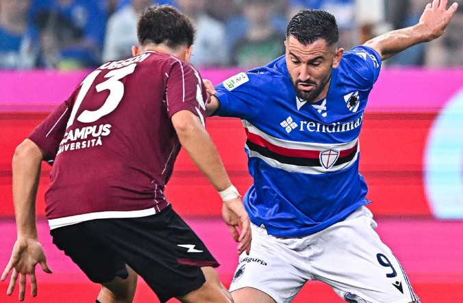Sampdoria-Salernitana 2-0, il primo round dei playout va ai blucerchiati