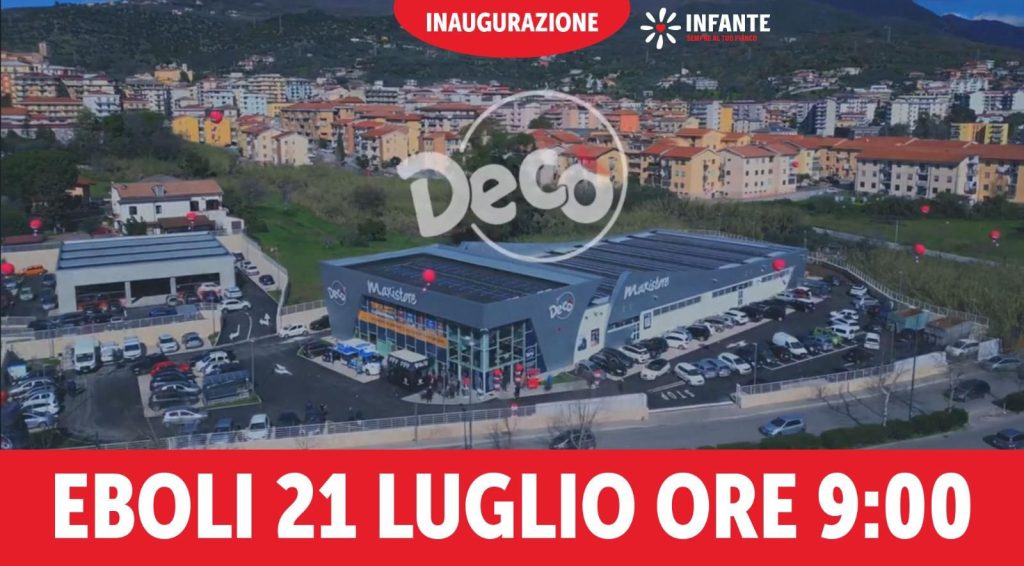 Decò Maxistore nel cuore di Eboli