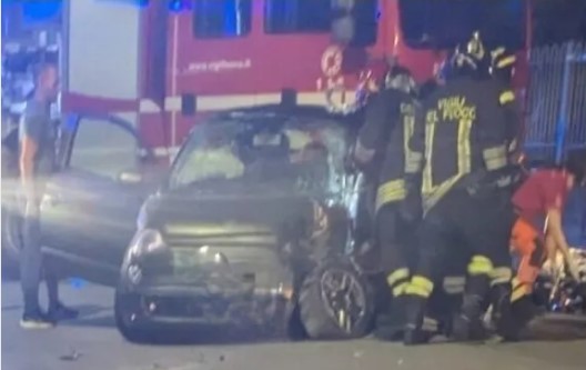 Sala Consilina, si schianta con l’auto contro un muretto: grave una 24enne
