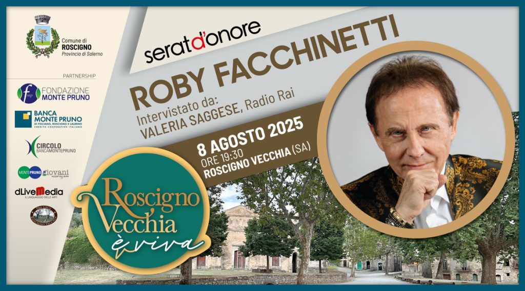 “Roby Facchinetti a Roscigno Vecchia: la magia di un artista tra le emozioni del tempo”