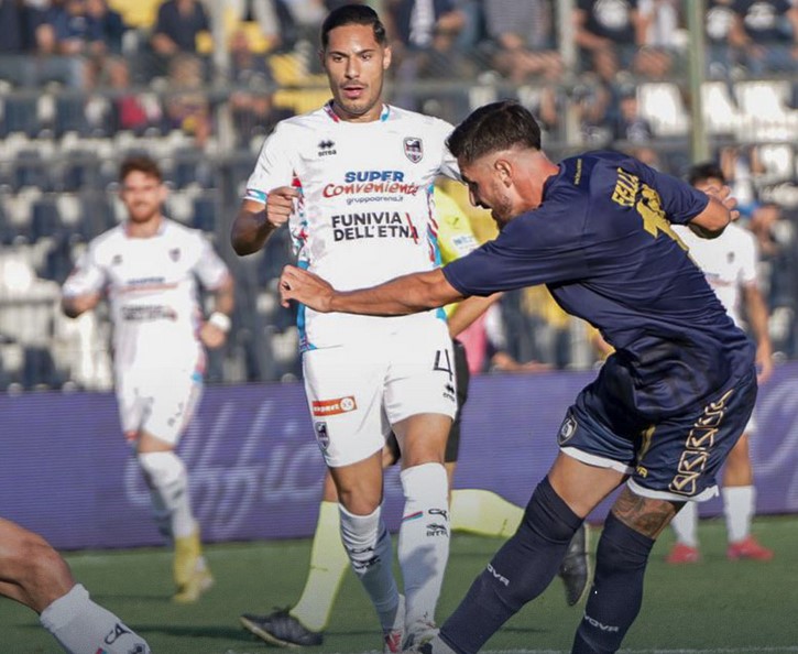 Cavese, contro il Catania finisce 0-1