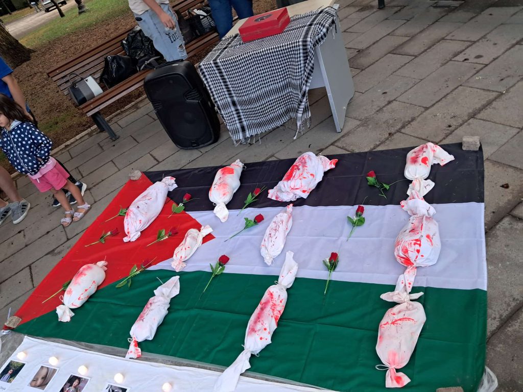 Acerno, giovani mobilitati contro la strage di bambini a Gaza