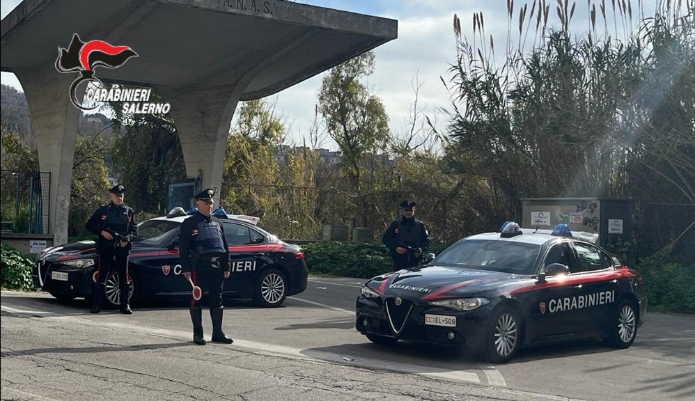 Controlli straordinari dei Carabinieri a San Marzano sul Sarno e San Valentino Torio: arresti e denunce