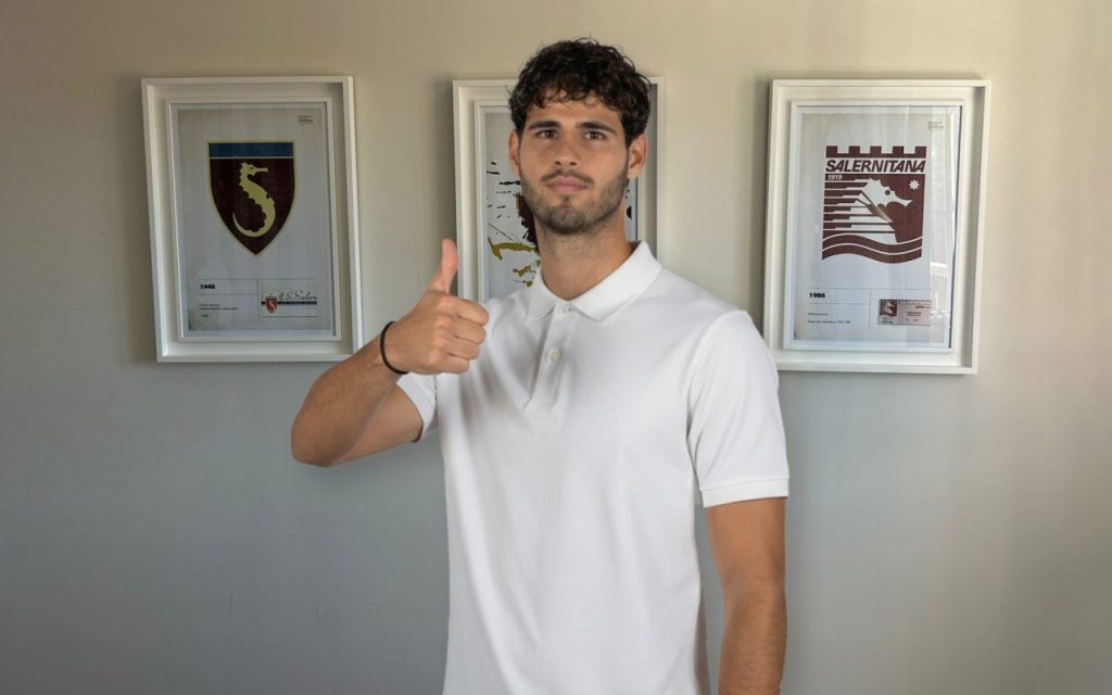 Salernitana, ufficiale l’arrivo di Ettore Quirini dal Milan