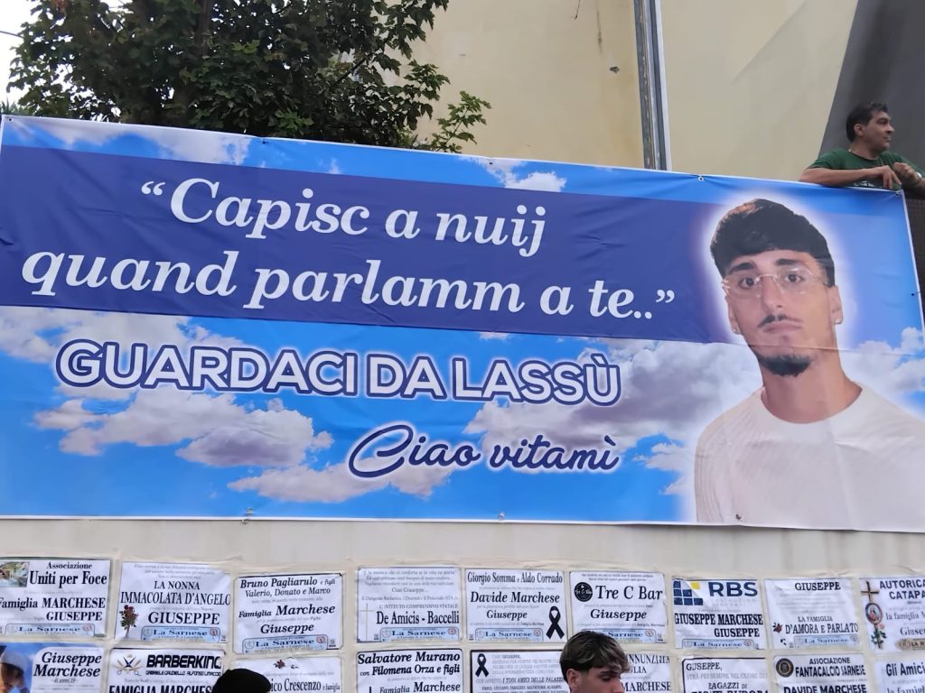 Sarno, l’ultimo saluto a Giuseppe Marchese