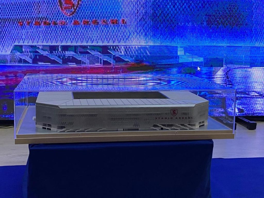 Restyling stadio Arechi di Salerno, lo start in pochi giorni