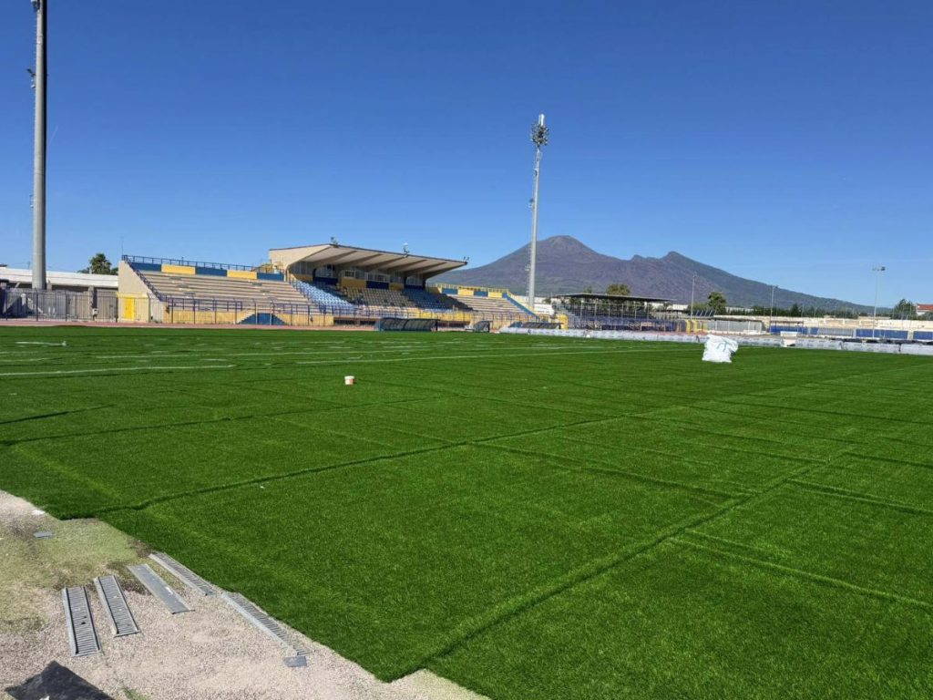 Lavori infiniti, lo stadio ancora chiuso a Scafati