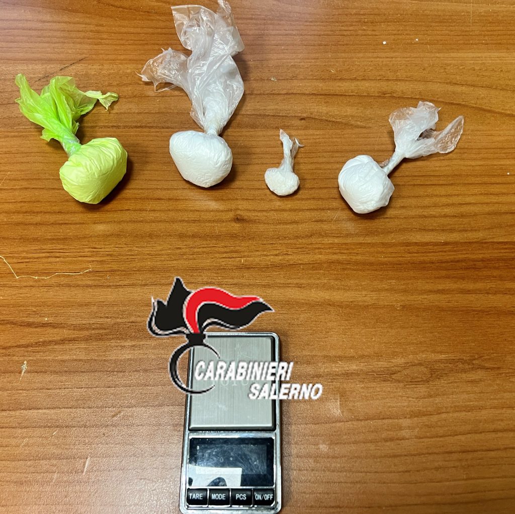 Salerno, spaccio di cocaina e crack: arrestato