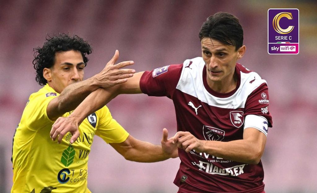 Salernitana capolista in fuga, vittoria nel derby con la Cavese