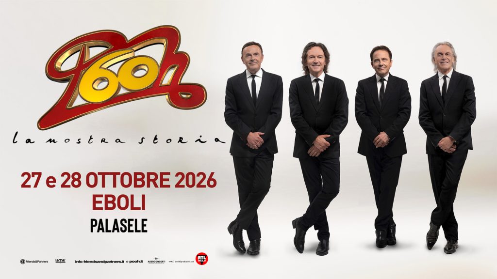 Pooh, doppia data al PalaSele per i 60 anni della band