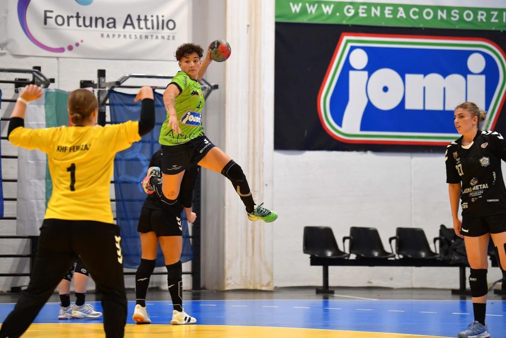 La Jomi Salerno bissa il successo sul Ferizaj e conquista il Round 3 di EHF Cup