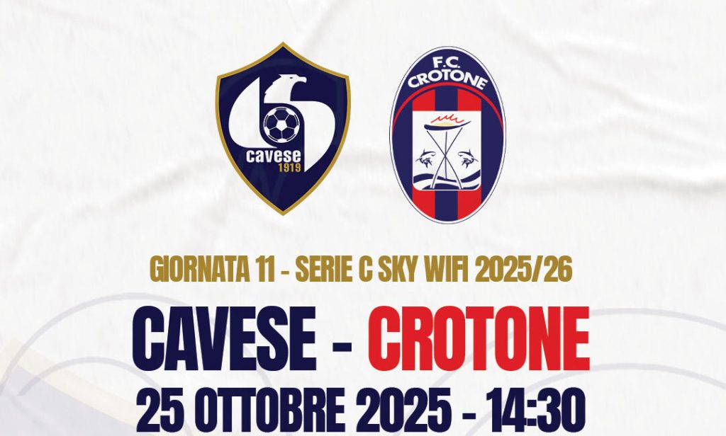 Cavese-Crotone, le probabili formazioni